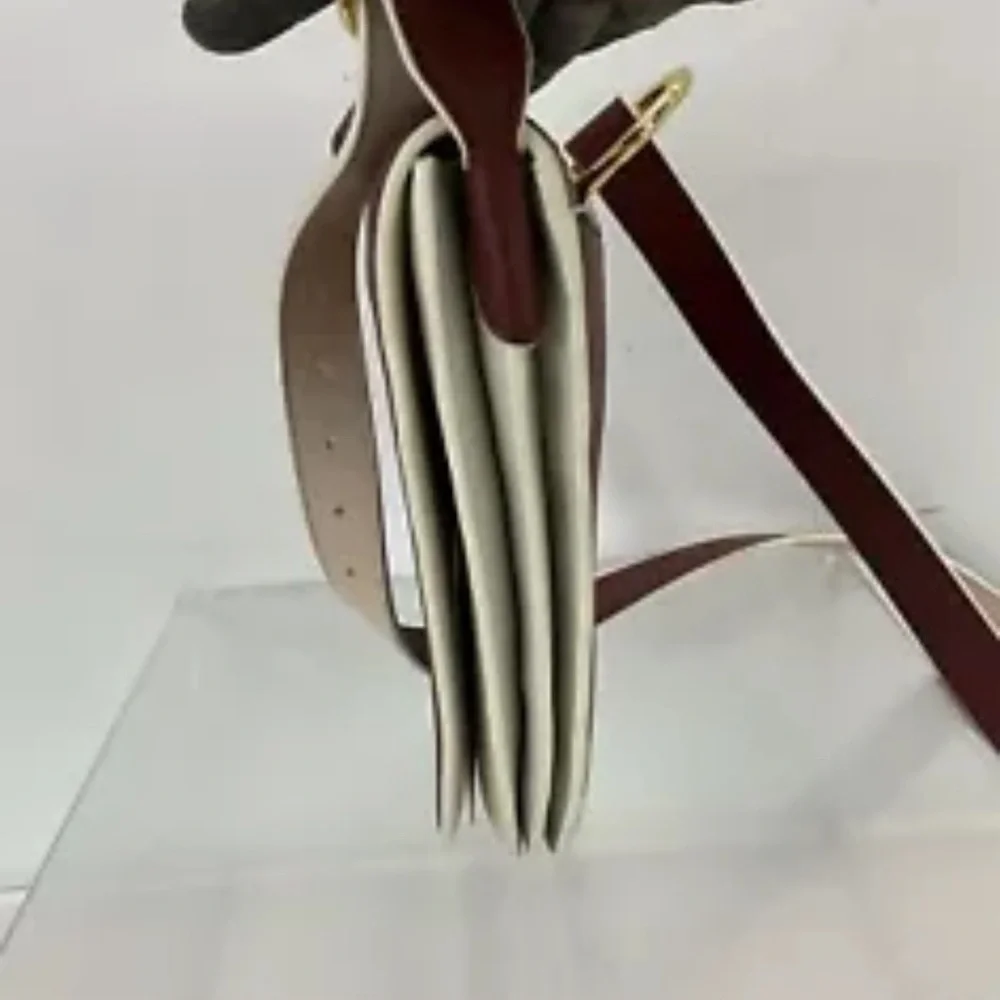 NWT Diane von Furstenberg  Leather  Saddle Bag - Picture 6 of 12